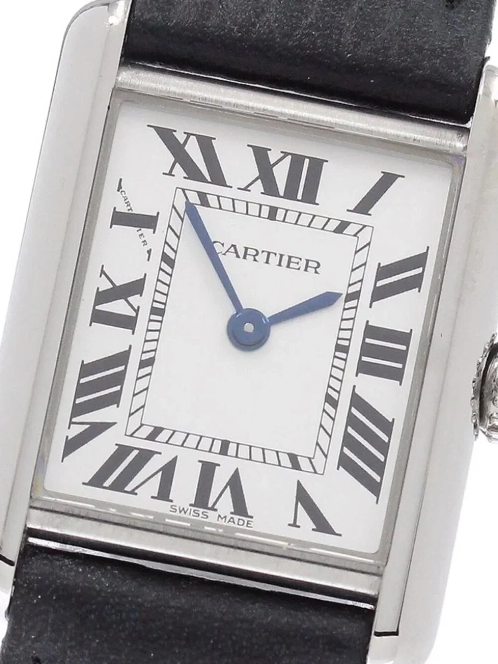 CARTIER Tank mast SM Silver Dial Quartz Ladies Watch_966528